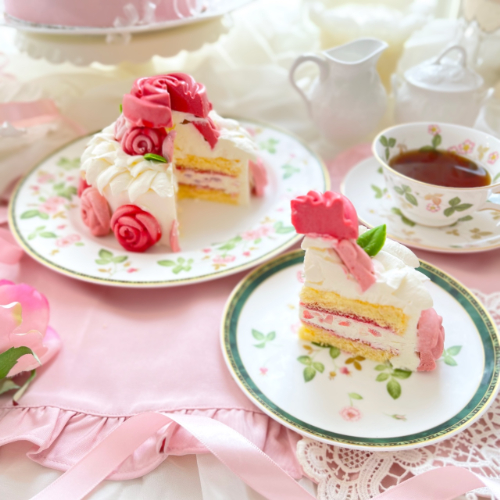 ローズガーデンケーキ | L'angela（ランジェラ）のプレゼント・ギフト