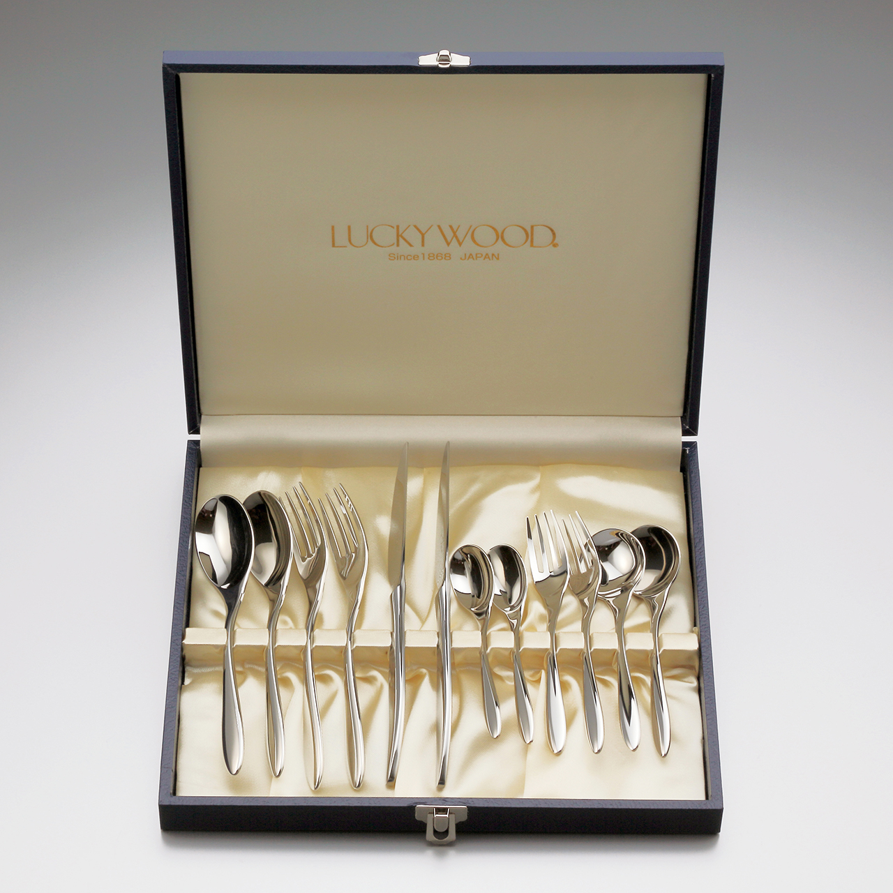 エメラルド金彩 12pc.ディナーセット（バスケット・4客） | LUCKYWOOD