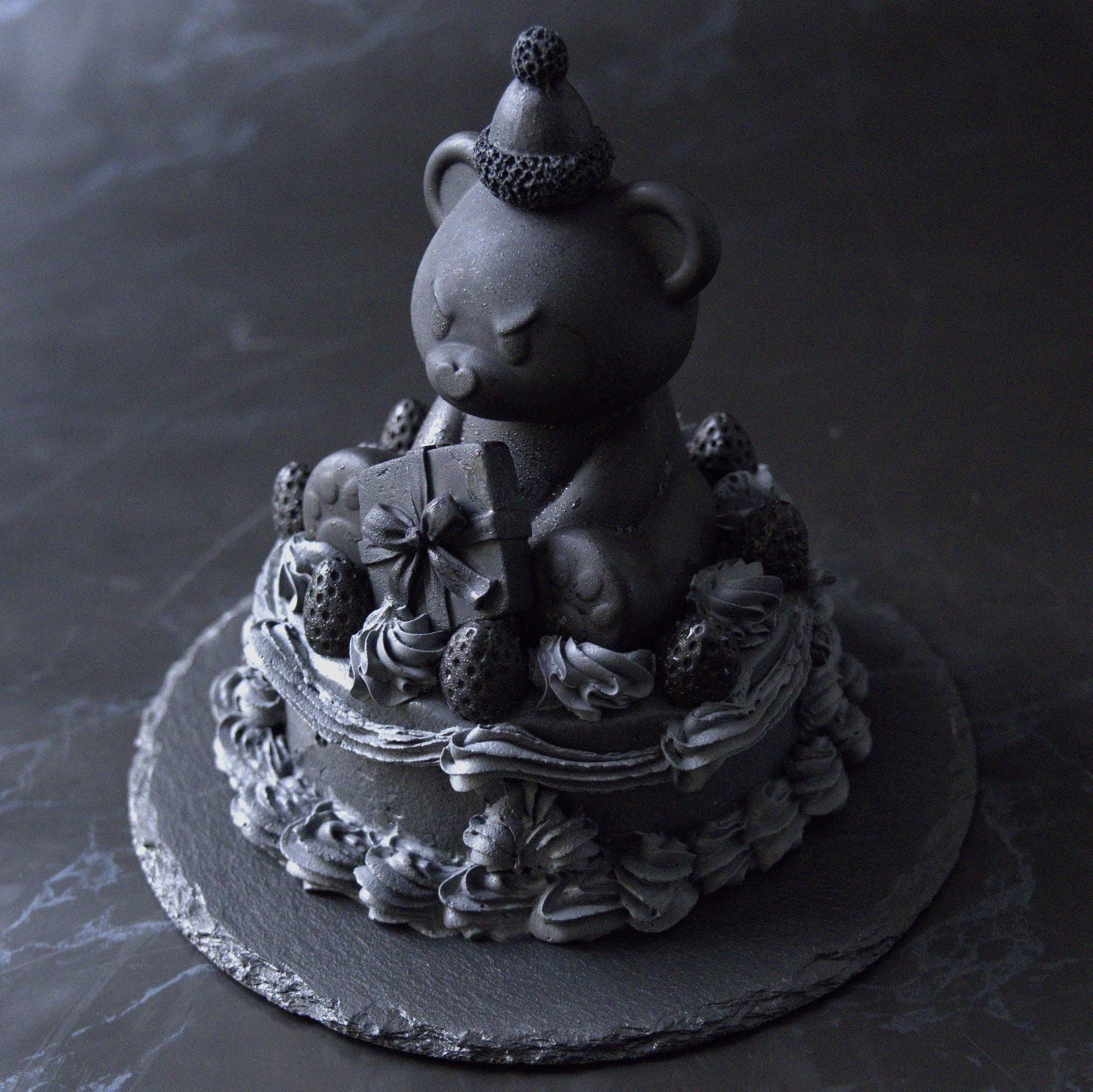 期間限定】王冠ショートケーキ＆テディベアケーキ タワーセット