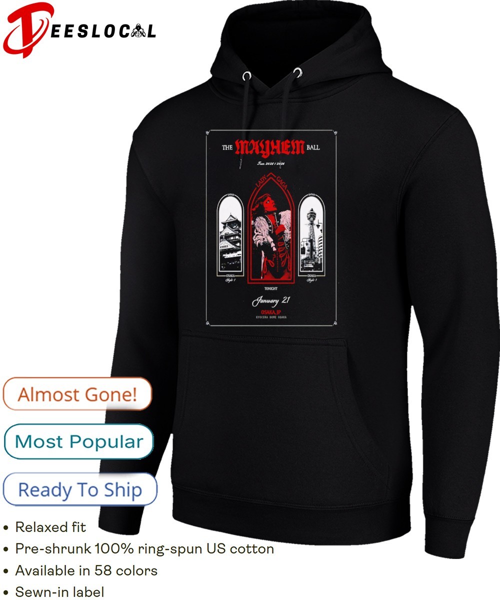 新品】LADY GAGA THE MAYHEM BALL 公式パーカー Lady Gaga The Mayhem