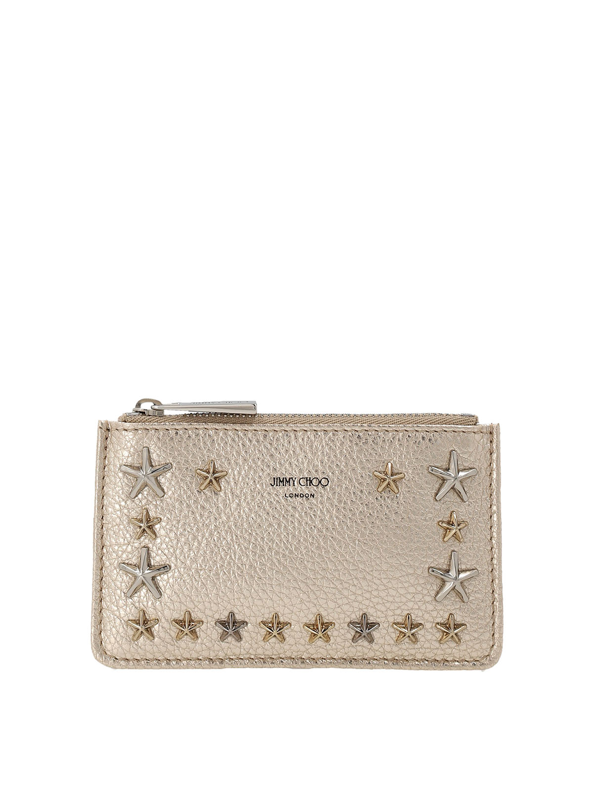 Jimmy Choo 財布 - Nancy - ゴールド|NANCYUURLIGHTGOLDMIX