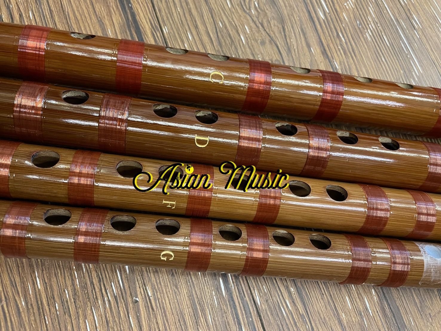 亞洲樂器董雪華(雙節) 竹韻笛C D F G 四種調、[贈笛膜、膠、專用袋