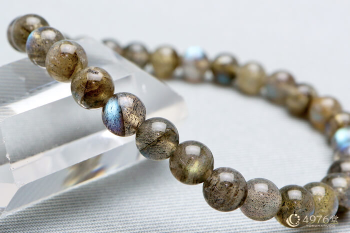 ラブラドライト ブレスレット 6mm ｜ 天然石通販の4976堂
