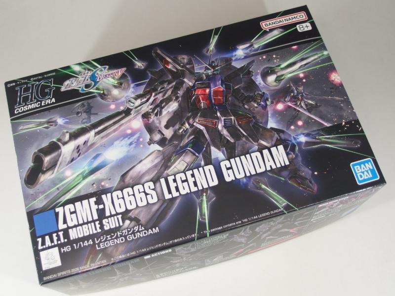 HGCE 1/144 ZGMF-X666S レジェンドガンダム (機動戦士ガンダムSEED
