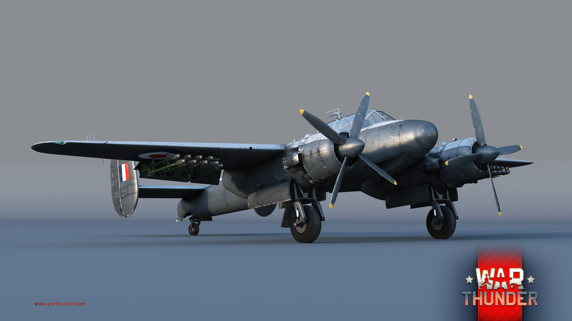 ブリストル ブリガンド B.Mk1軽爆撃機」 覆面を外した盗賊 - War