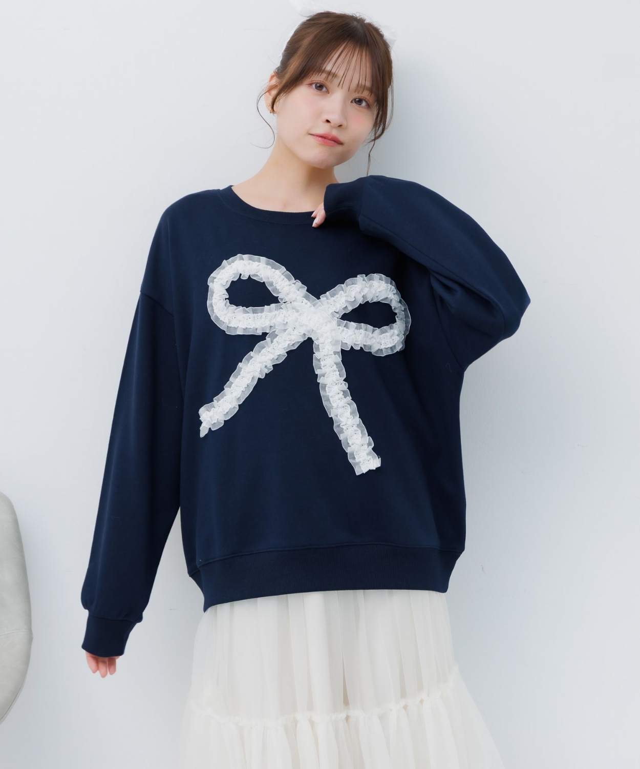 BIGリボントレーナー|ems excite | RETRO GIRL ONLINE STORE レトロ