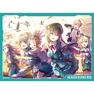 ブロッコリーキャラクタースリーブ ヘブンバーンズレッド「第31A部隊