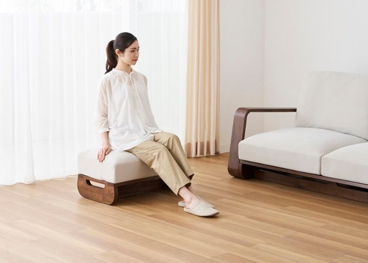 テン・ハイバックソファ オットマンv02～幅650mm・奥行430mm・使い勝手