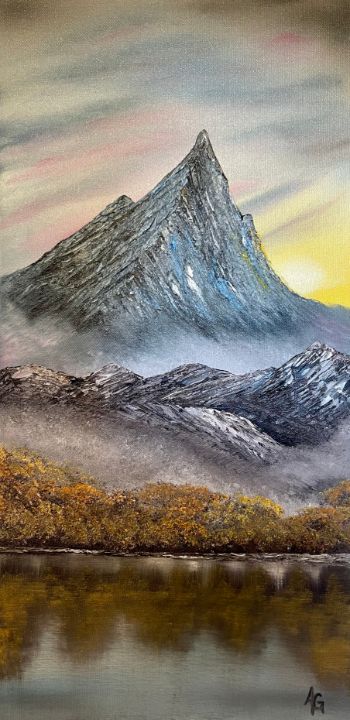 Mount Erebor, The Lonely Mountain - Andrew's Unique Oils