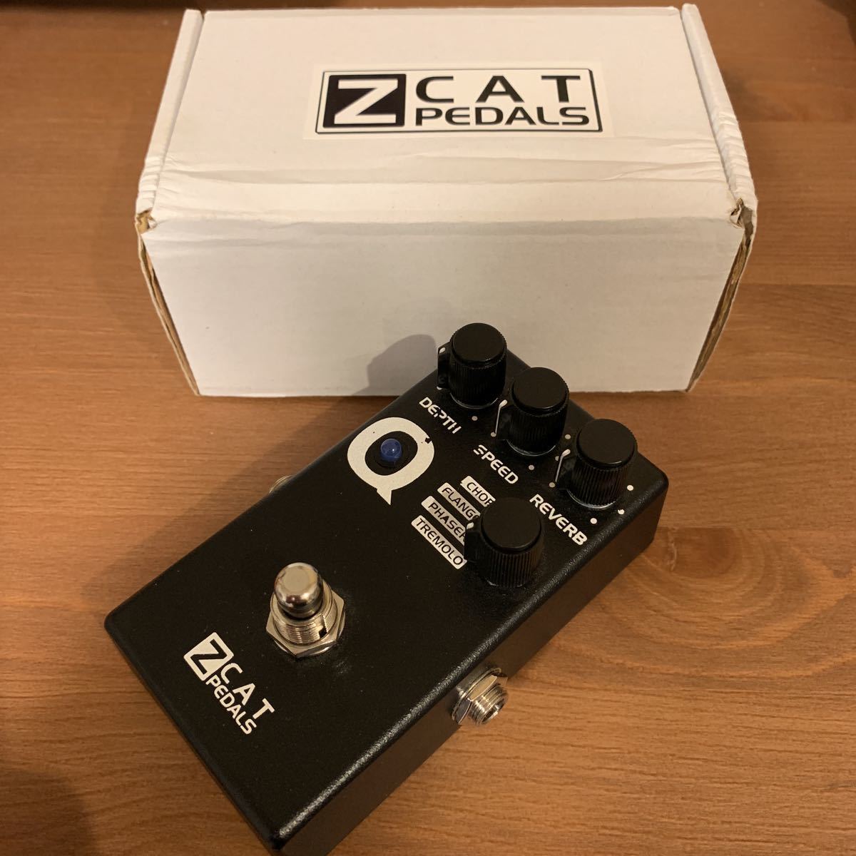 Z CAT PEDALS Q-Mod アナログマルチエフェクター トレモロ フェイザー