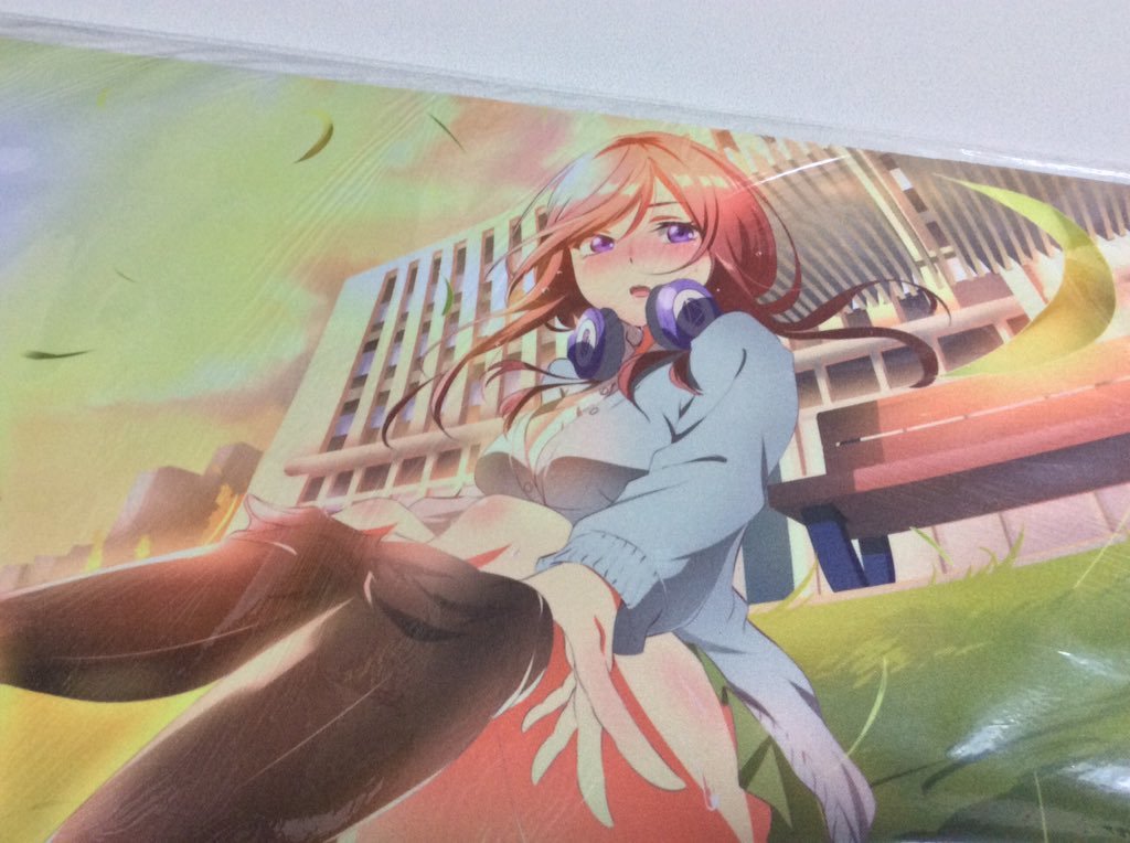 超貴重】五等分の花嫁 中野三玖 ペンキ セルゲーム プレイマット 超