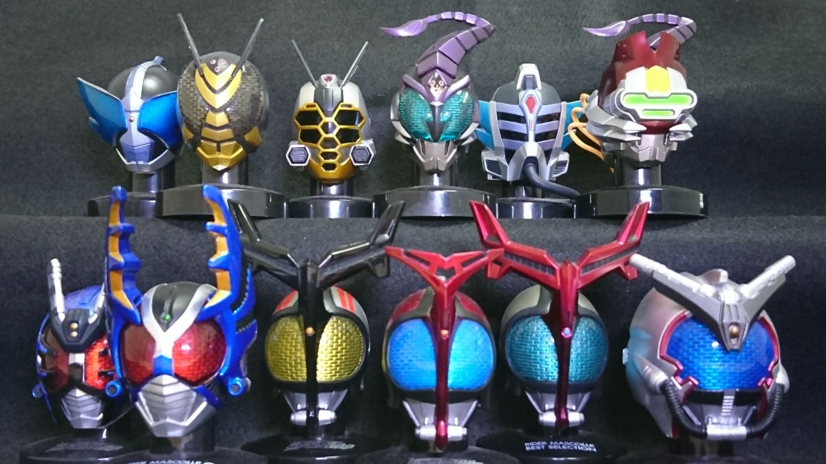 仮面ライダー マスクコレクション 10体セット 仮面ライダー ライダー