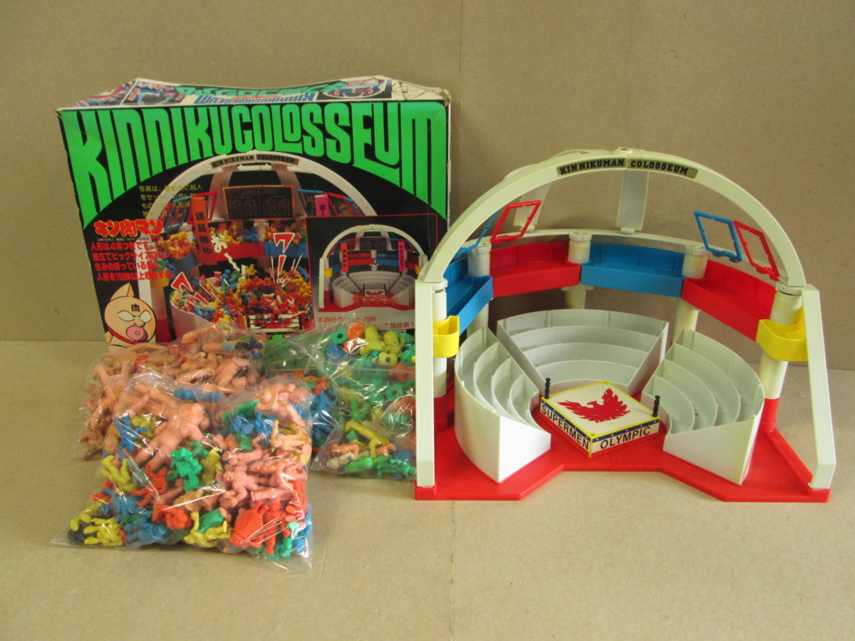 バンダイ キン肉コロシアム (パーツ欠品有)+ キン消し 大量セット