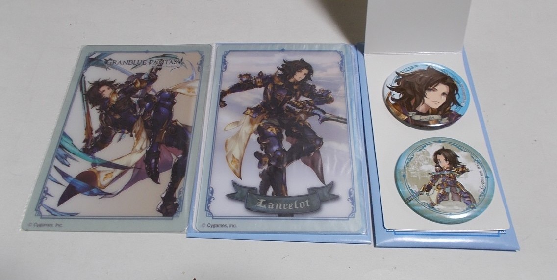新品】グランブルーファンタジー 当りくじ ランスロット 10.缶バッジ