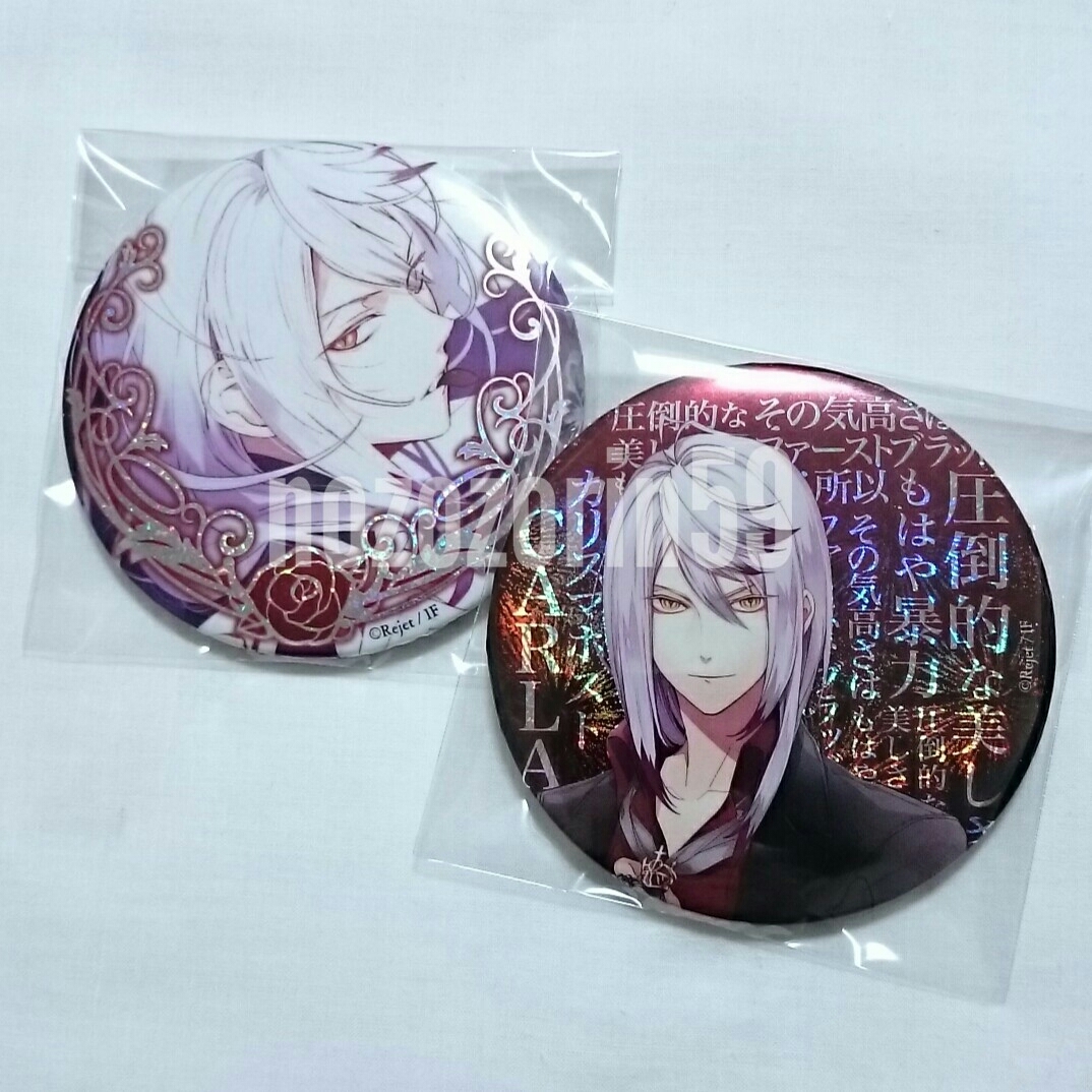 新品】【即決】DIABOLIK LOVERS 月浪カルラ 缶バッジ 福岡BB 万魔殿
