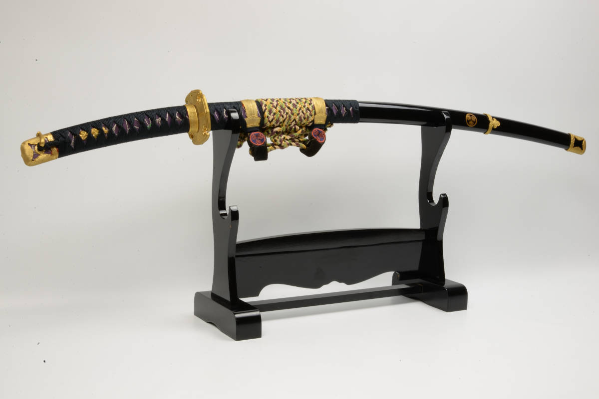 1060-武具 刀装具 日本刀 模造刀 居合刀 武士道 武蔵 鑑賞用 手鍛造