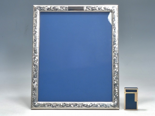 M03792【銀座 和光 WAKO】純銀 フォトフレーム 23cm×28cm SILVER 970