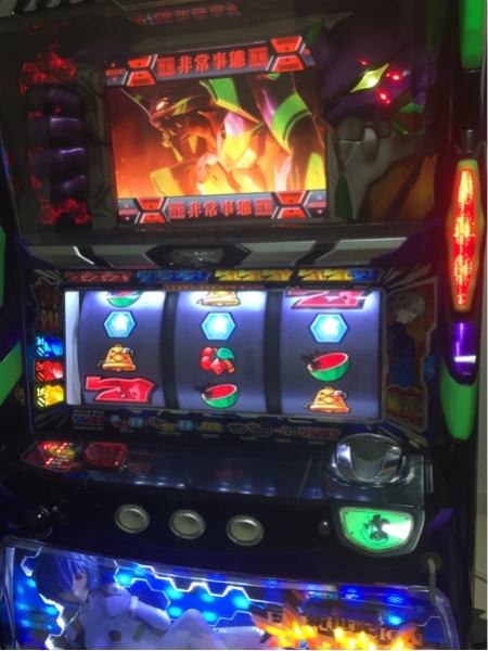 パチスロ「エヴァンゲリオン魂の軌跡」中古実機 コイン不要機の通販 by