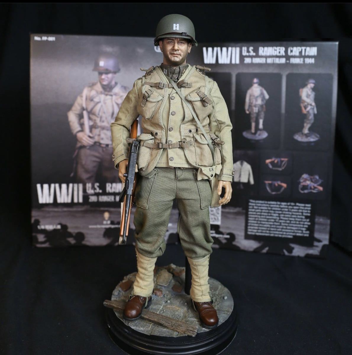 新品】1/6 facepoolfigure プライベートライアン ミラー大尉 トム