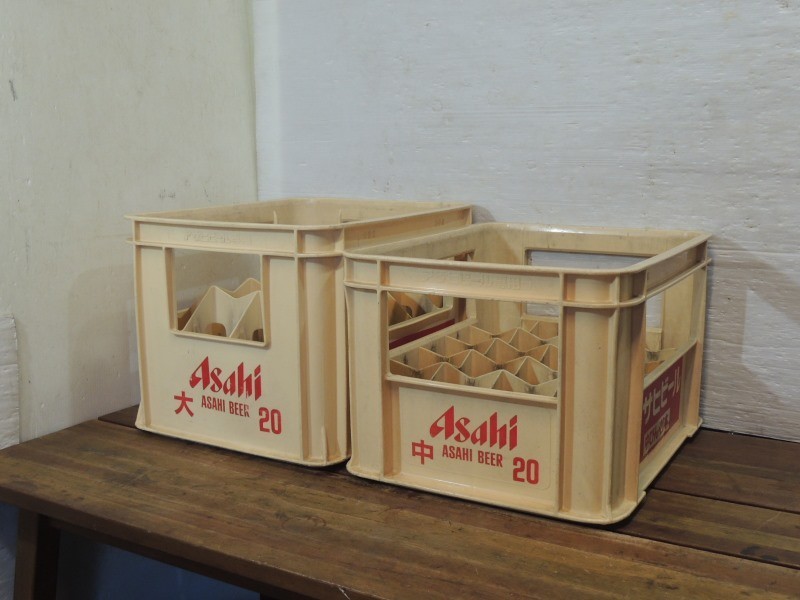 ジュース瓶ケース 12個 コンテナ ケース ボックス ビールケース ①