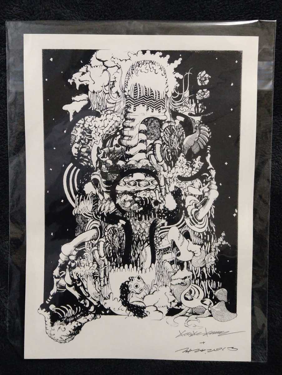 希少】河村康輔 沖冲 直筆サイン入り シルクスクリーンプリント Kosuke