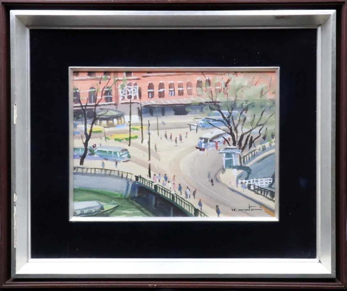 荒谷直之介 直筆 スケッチブック 水彩画 骨董 画家 【公式通販】