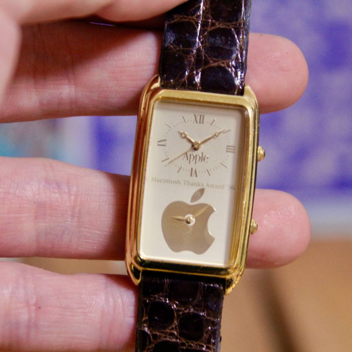 激レア 90s 非売品 Apple Computer アップル コンピューター ゴールド