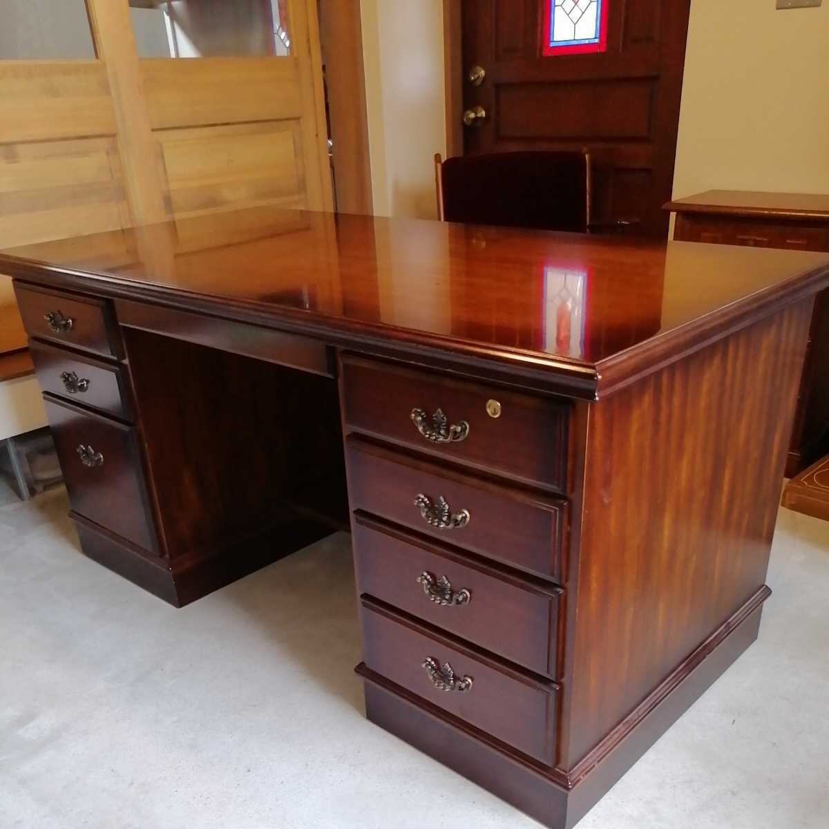 karimoku』カリモク 両袖机 エグゼクティブデスク 書斎机 ワークデスク