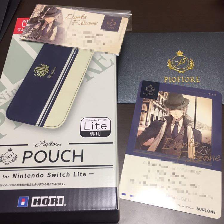 ピオフィオーレの晩鐘 ダンテ メッセージカード 特典 AGF Switch