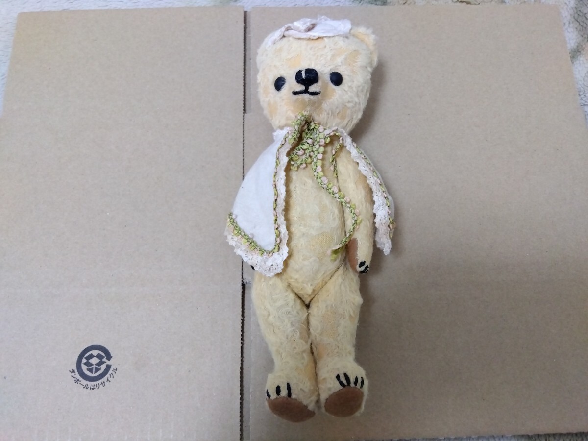 moriのえほん様 ウサギ アーティストベア テディベア ミニチュア mori