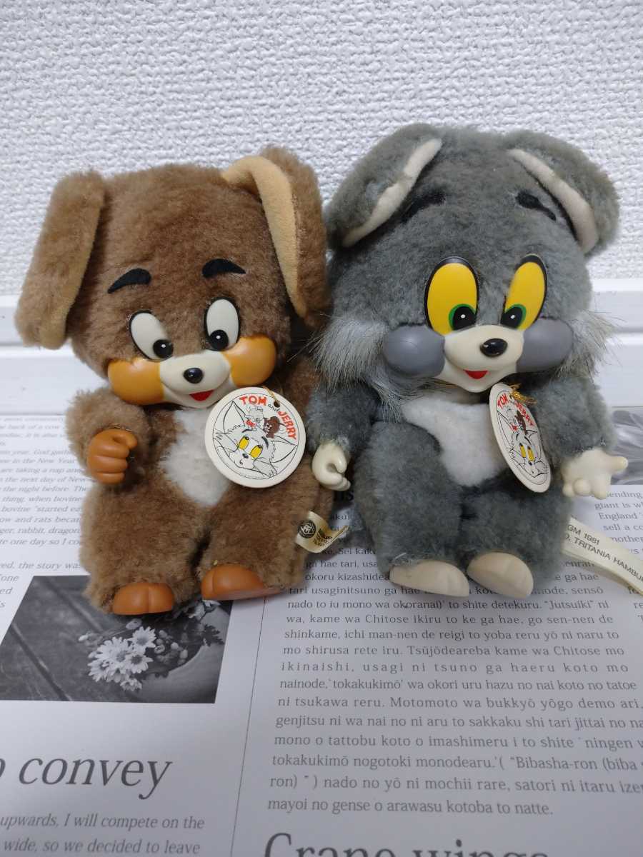 昭和レトロ トムとジェリーのトム マスダヤ マスコットクリップ 当時