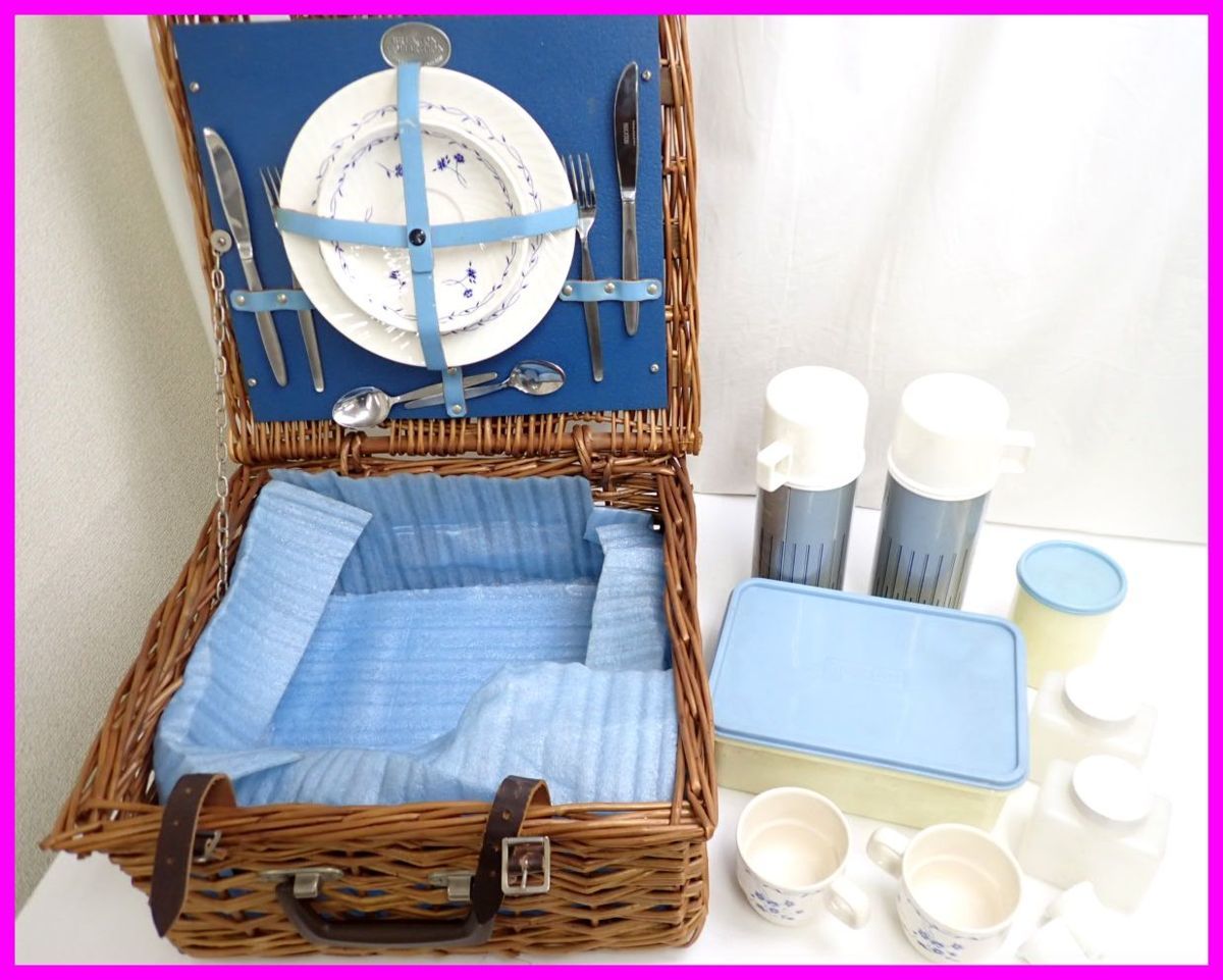 ☆1円 The BREXTON COLLECTION/ブリクストン ピクニックバスケット