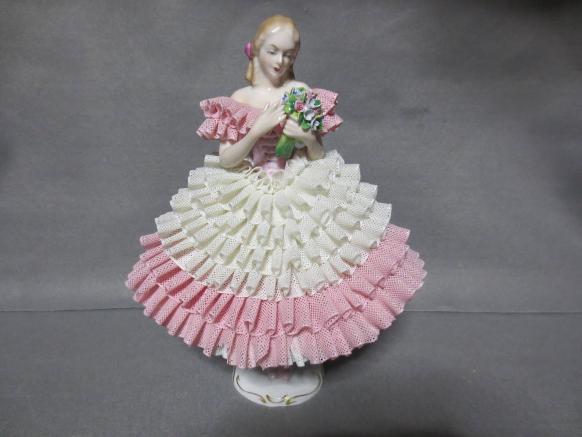 Sitzendorfer レースドール 初めての舞踏会を前にした娘 限定品 【公式