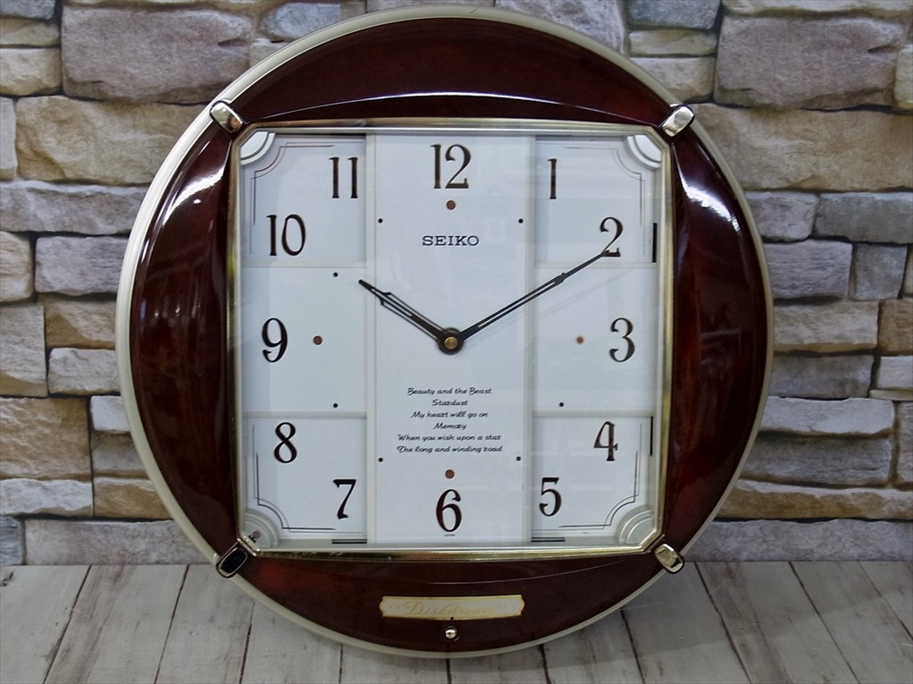 美品⭐︎未使用】ディスクドリーム re544b からくり時計 メロディ