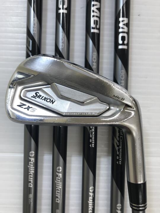 SRIXON ZX5 Mk2｜ダンロップ｜アイアンセット｜MCI 60（リシャフト