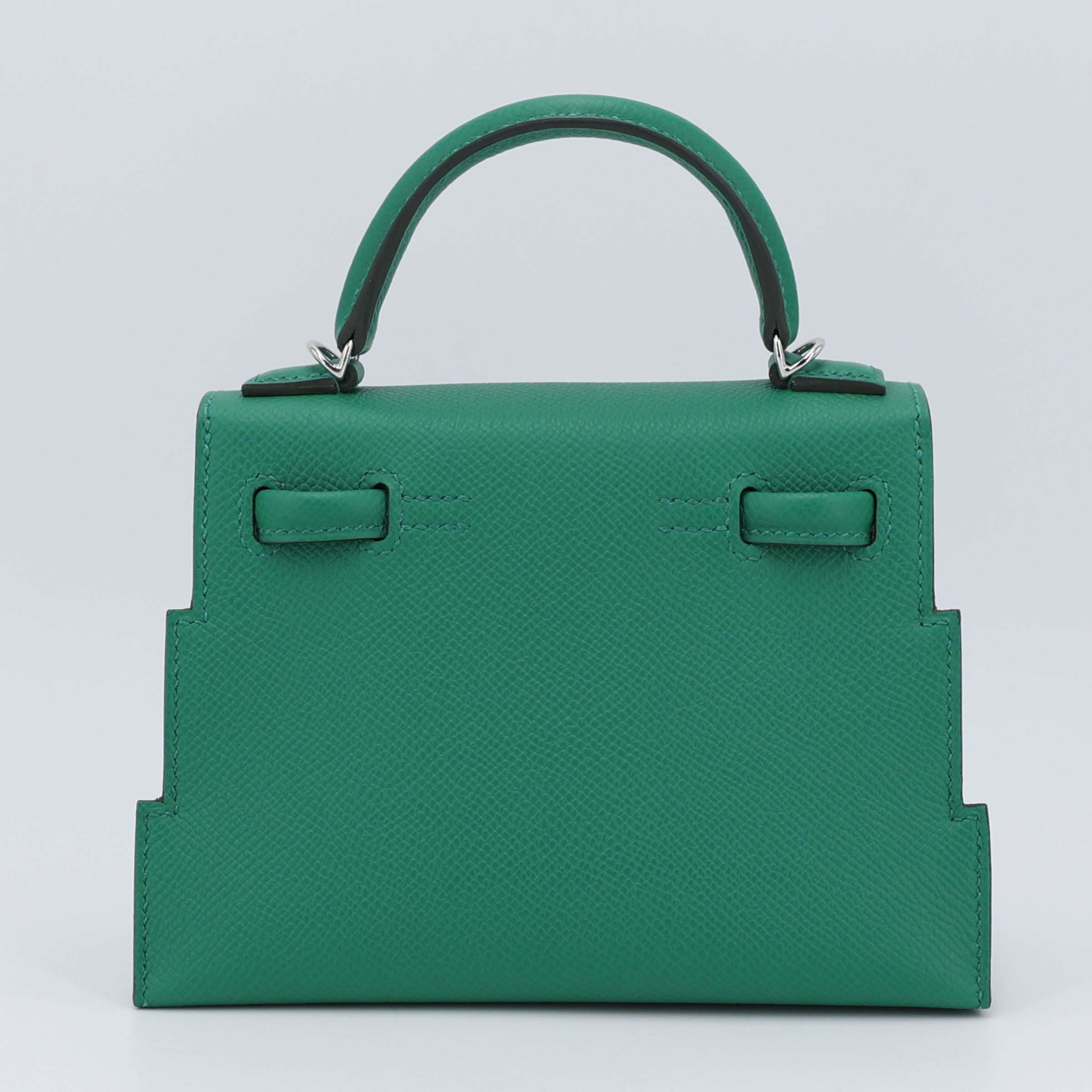 Brand New ( Rank N ) HERMÈS Limited Edition Kelly Doll Picto Gris