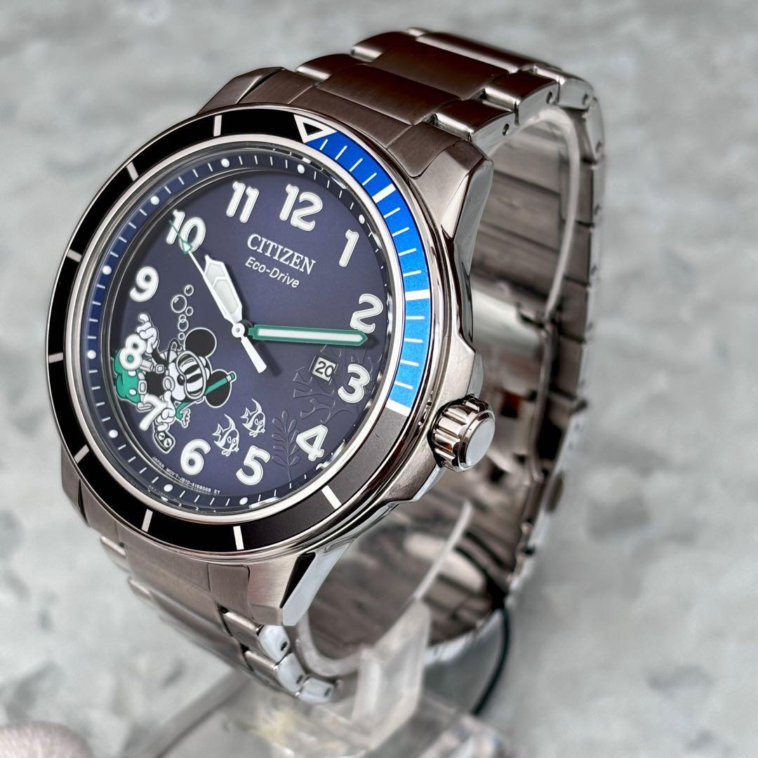 Disney】 CITIZEN/シチズン ソーラー エコドライブ/ブラック