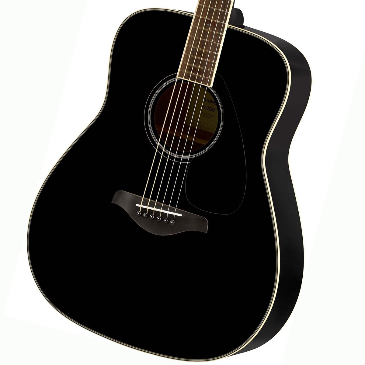 YAMAHA FG820 BL (ブラック) 【名古屋栄店】（新品/送料無料）【楽器