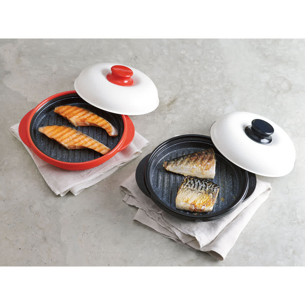 電子レンジ専用調理器具 レンジメートPRO（丸型） 通販 - ディノス