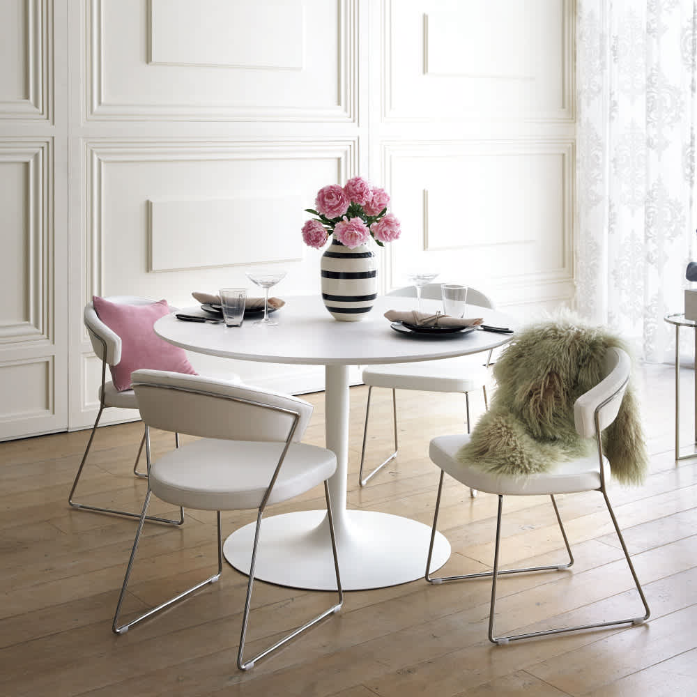 Planet プラネット 円形ダイニングテーブル 直径120cm ［connubia