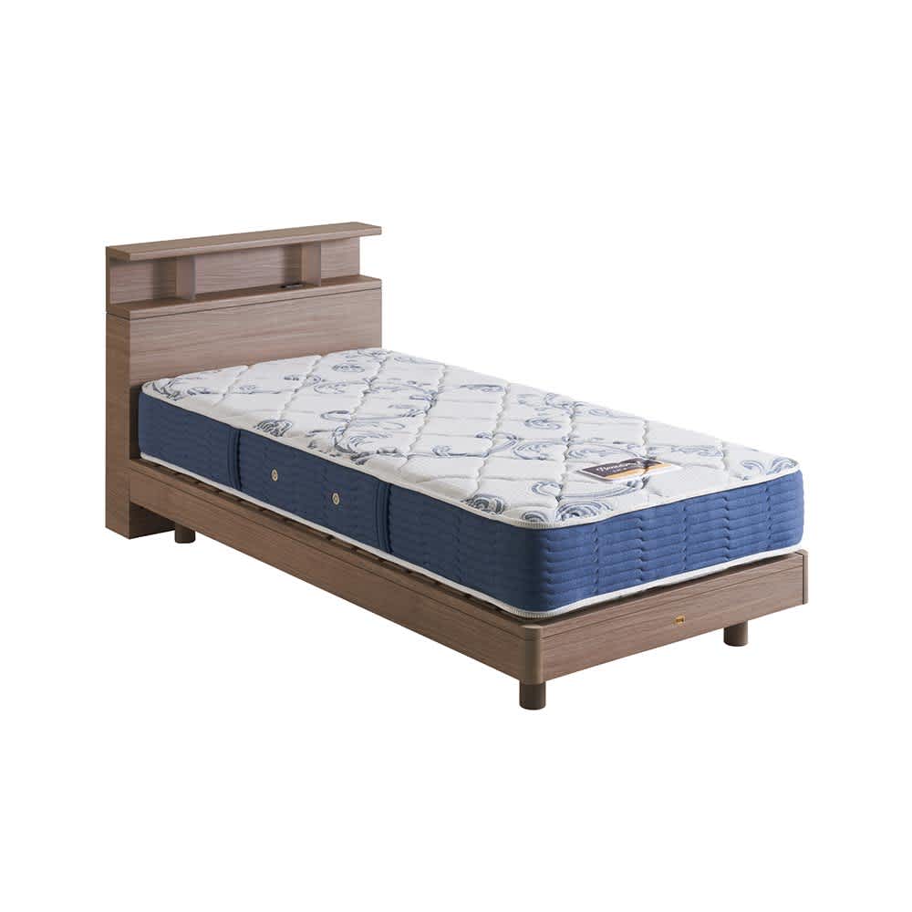 SIMMONS/シモンズ シェルフII 脚タイプベッド 5.5インチマットレス付き