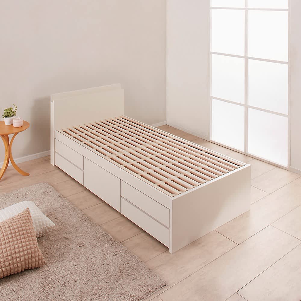 大容量 収納ベッド シングル」の人気商品一覧 | 安い商品を通販サイト