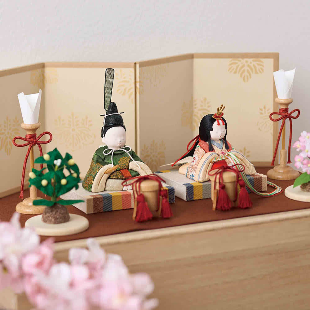 江戸木目込雛人形 桐箱入とのとひめ 通販 - ディノス