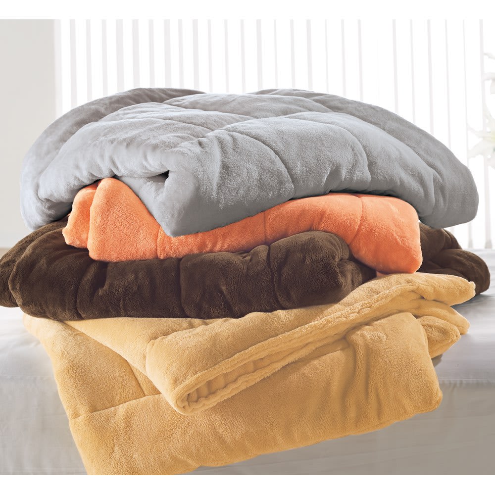 ヒートループDX 「ぬくぬくケット」（シングル） オレンジ 【通販