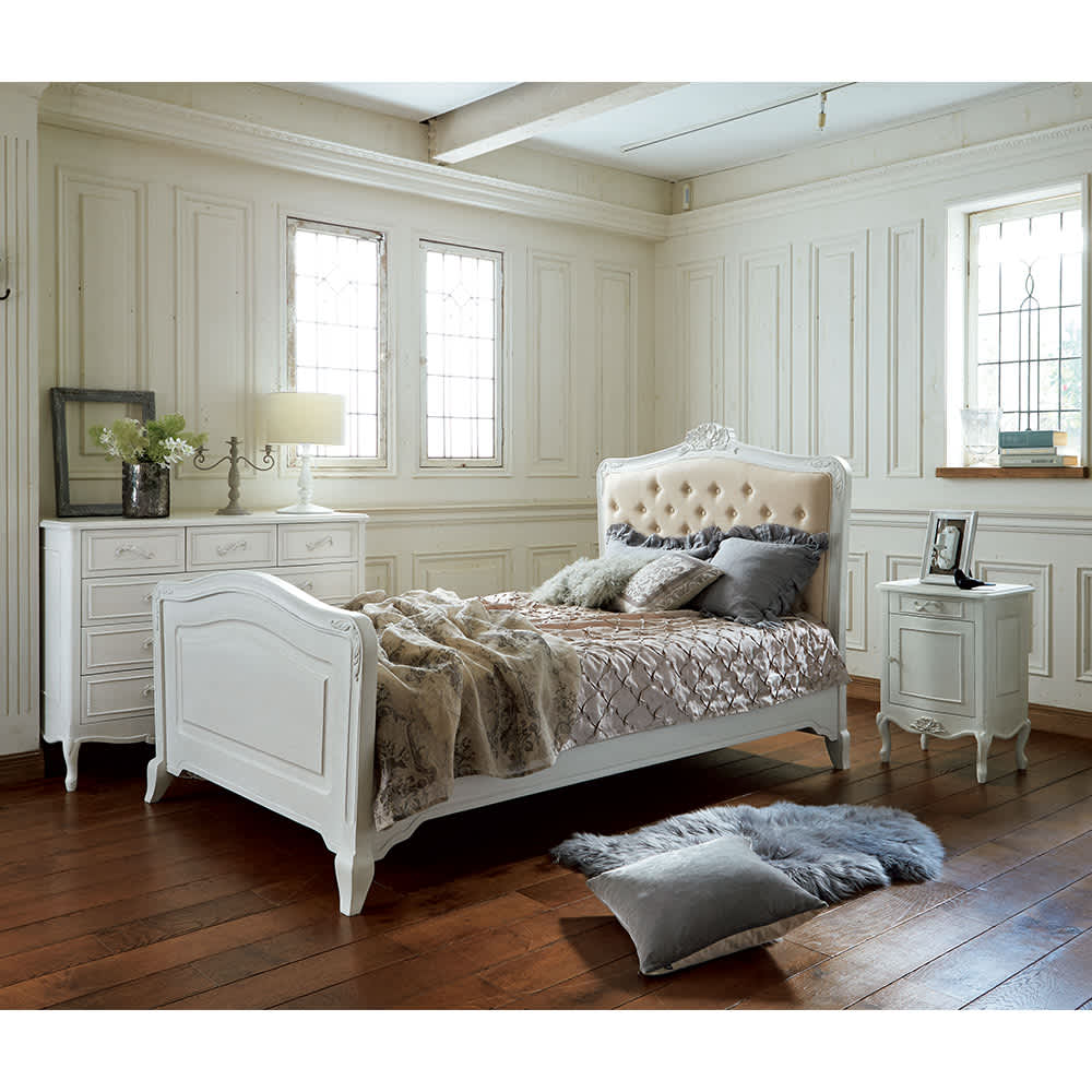 シャビーシックフレンチベッド フレームのみ 通販 - ディノス