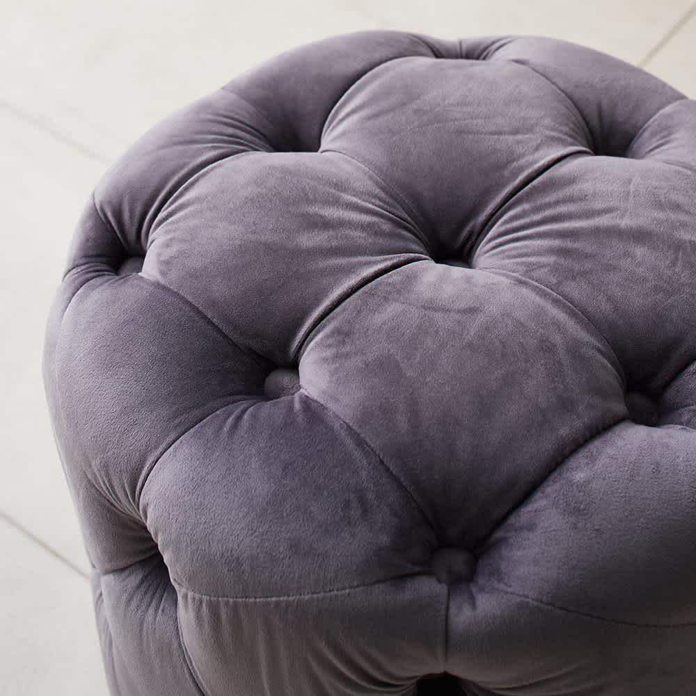 エレガントボタン留めスツール 通販 - ディノス