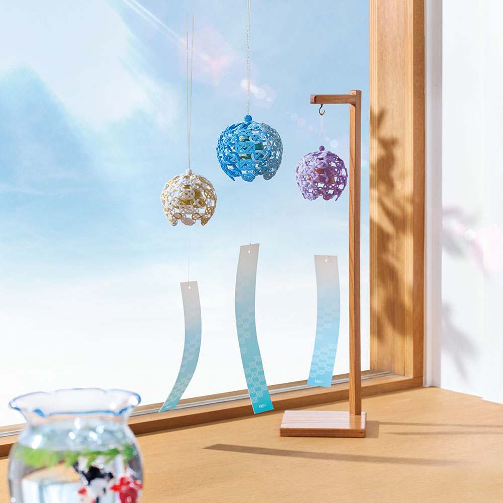 自遊花人〉金沢水引の鉄風鈴 通販 - ディノス