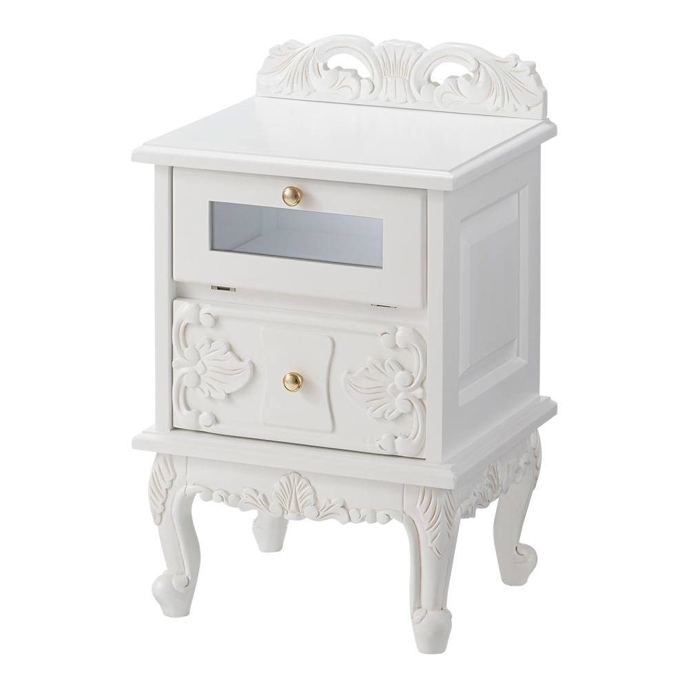 レンタル商品】アンティーククラシックシリーズ ベッドサイドチェスト