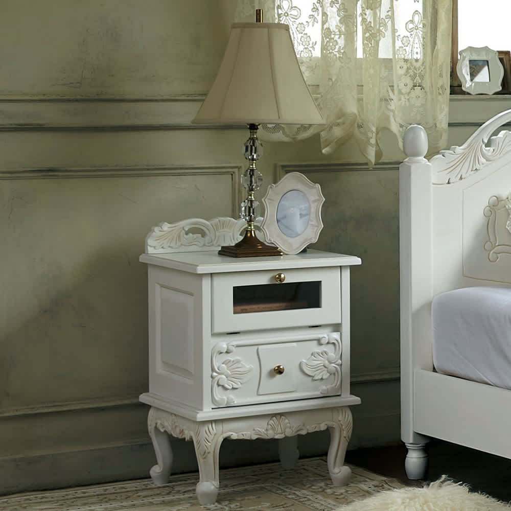 レンタル商品】アンティーククラシックシリーズ ベッドサイドチェスト