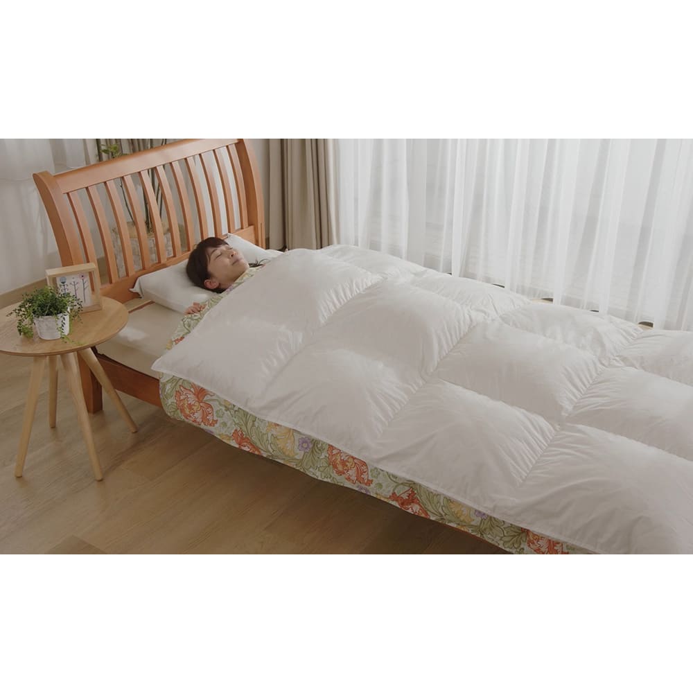 西川 洗える羽毛肌掛け布団 通販 - ディノス